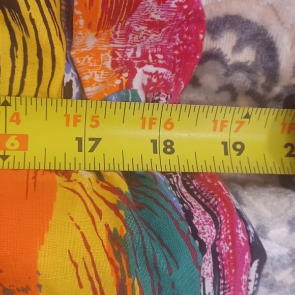 Vtg California ROC Abstract Colorful Jumpsuit - Picture 8 of 9